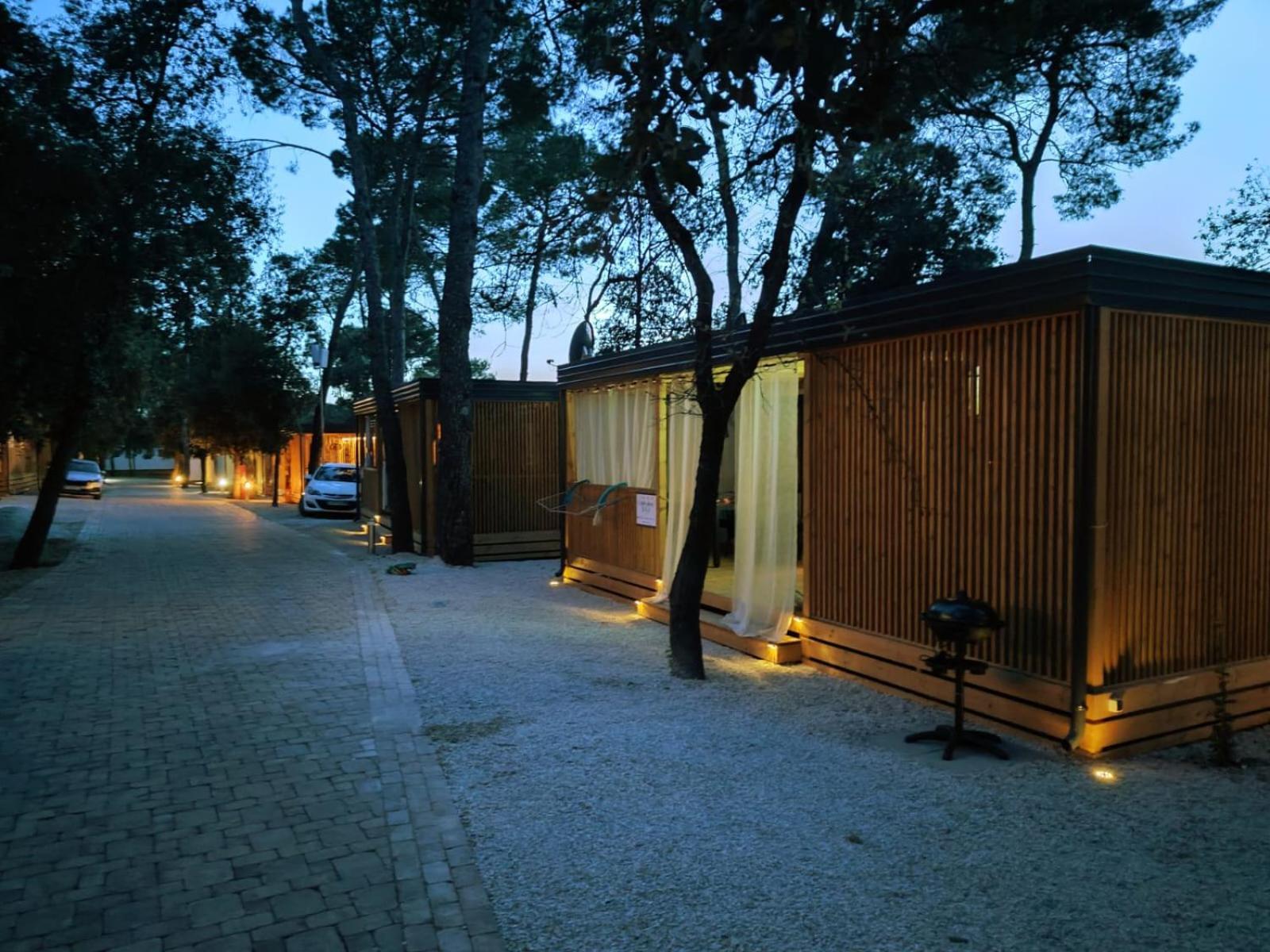 Mobile Home Kala Biograd Na Moru Exterior foto